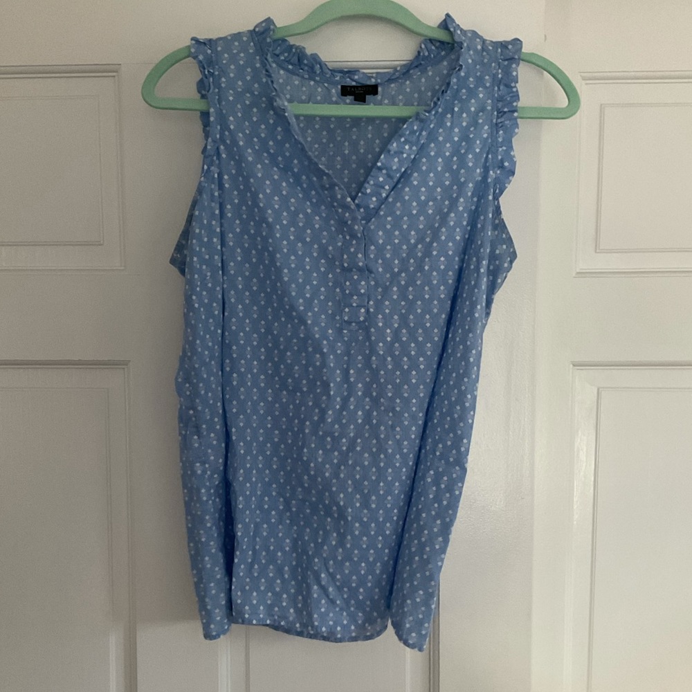Talbots patterned blouse - Picture 3 of 10